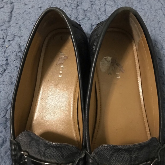 Coach Logo Loafers with Metal Logo - Picture 5 of 8